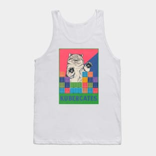 Kubercates - Kubernetes cat devops Tank Top